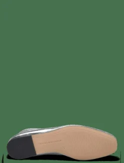 Tommy Hilfiger SOFT METAL LTHR BALLERINA NO BOW - Ballerinas SILVER Sale