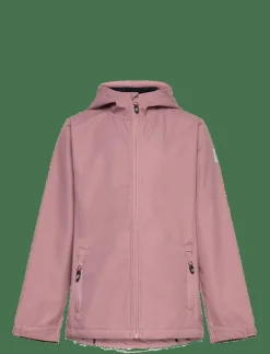 Color Kids Softshell - Light weight - Jackor WOODROSE New