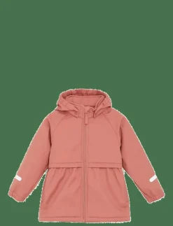 CeLaVi Softshell Jacket - SOLID - Jackor BRICK DUST