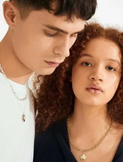 SPARKLE necklace 2-in-1 set, gold-plated - Halsband med hänge|Pilgrim Discount