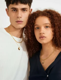 SPARKLE necklace 2-in-1 set, gold-plated - Halsband med hänge|Pilgrim Discount