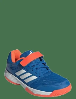 adidas Performance Speedcourt K Velcro - Träningsskor BROYAL/FTWWHT/TMSOOR Best