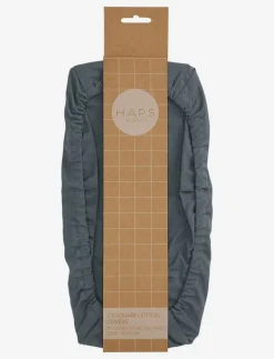 Haps Nordic Square Cotton cover 2-pack solid - Snacks- & Mattillbehör OCEAN PACK Outlet