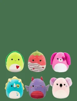 Squishmallows 20 cm Heart Capsule Asst CDU - Mjukisdjur MULTICOLOR New