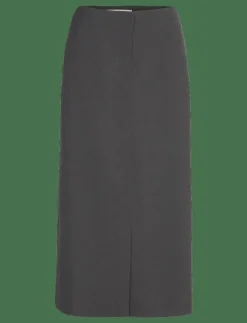 Soft Rebels SRLori Midi Skirt - GRS - Midi kjolar DARK GREY MELANGE Hot