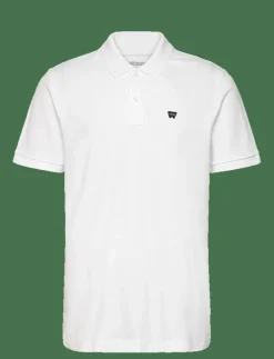 Wrangler SS POLO TEE - Kortärmade pikéer WHITE Clearance