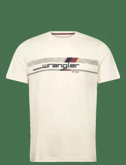 Wrangler SS TEE - Kortärmad t-shirt WHITE Discount