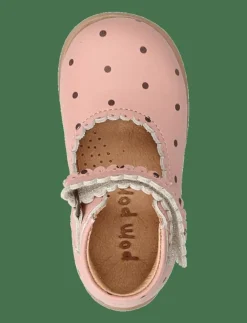 Pom Pom Starter Ballerina - Lära-gå-skor VINTAGE ROSE DOT Online