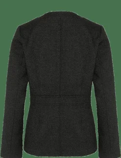 Love Lolina Stassie jacket - Enkelknäppta kavajer BLACK