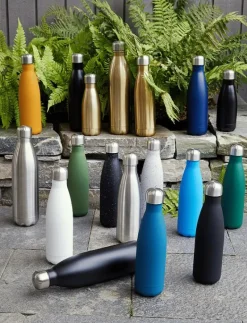 Sagaform Steel bottle metal 50 cl - Termosflaskor SILVER