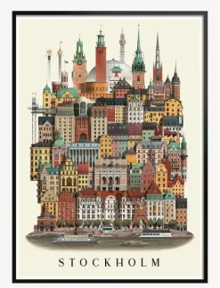 Stockholm small poster - Posters|Martin Schwartz Sale
