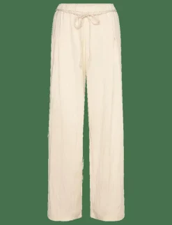 Mango Straight lyocell trousers - Raka byxor LIGHT BEIGE Sale