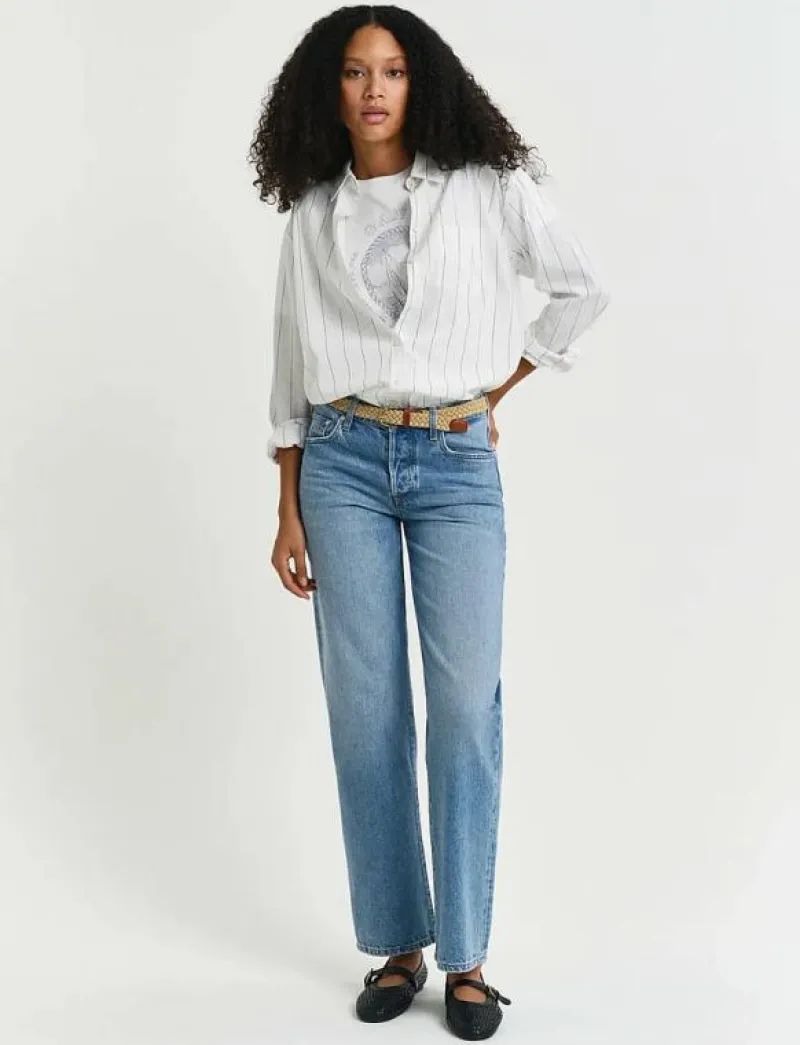 STRAIGHT RIGID JEANS - Straight jeans|GANT Sale