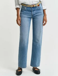 STRAIGHT RIGID JEANS - Straight jeans|GANT Sale