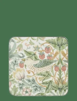 Strawberry Thief Coasters - Set of 6 - Serveringstillbehör|Morris & Co Outlet