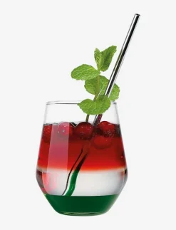 Straws STEEL 6 pcs. w/cleaning brush - Serveringstillbehör|cilio Discount