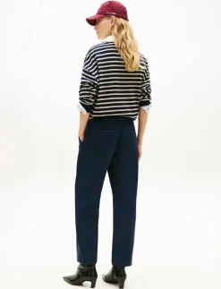 Tommy Hilfiger STRETCH GMD SLIM STRAIGHT CHINO - Chinos DARK NIGHT NAVY Clearance