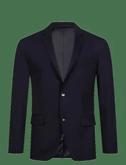STRETCH WOOL SLIM SUIT BLAZER - Enkelknäppta kavajer|Calvin Klein Outlet