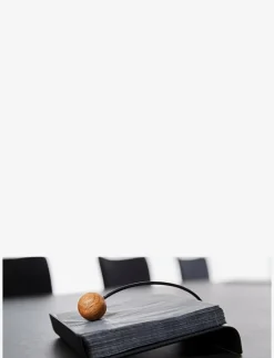 LIND DNA String Napkin Holder - Servettringar & Servettställ BLACK Discount