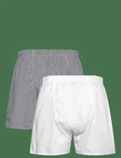 STRIPE AND SOLID BOXER SHORTS 2-P - Boxershorts|GANT New