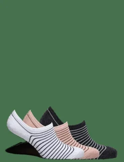 Stripe Glitter Sneakie Sock 3 Pack - Strumpor|Becksöndergaard Sale
