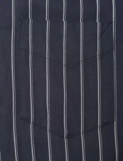 Striped Belted Twill Wide-Leg Jumpsuit - Jumpsuits|Lauren Ralph Lauren Outlet