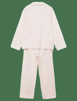 Striped long pyjamas - Set|Mango