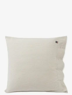 Striped Organic Cotton Flannel Pillowcase - Örngott|Lexington Home Best