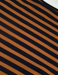 Striped Stretch Cotton Boatneck Tee - T-shirts|Lauren Ralph Lauren Online