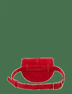 Becksöndergaard Suede Belt Bag - Magväskor ADRENALINE RED Best