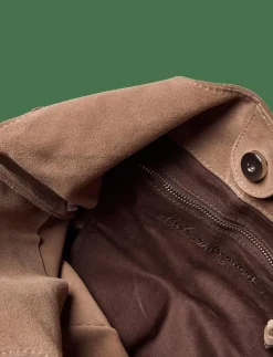 Becksöndergaard Suede Demi Bag - Shoppers MORAL GRAY Outlet