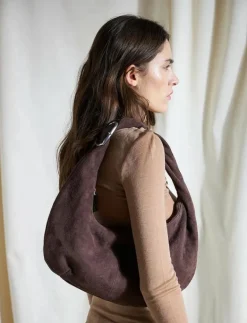 Becksöndergaard Suede Lona Small Bag - Handväskor HOT FUDGE BROWN Discount