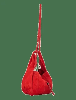Becksöndergaard Suede Panel Harper Bag - Bucketväskor ADRENALINE RED Discount