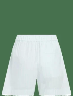 Calvin Klein Jeans SUMMER POPLIN BOXER SHORT - Casual shorts MOONLIGHT JADE STRIPE New