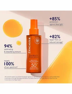 Lancaster Sun Care Face & Body Satin dry oil SPF30 150 ML - Kroppsvård Clearance