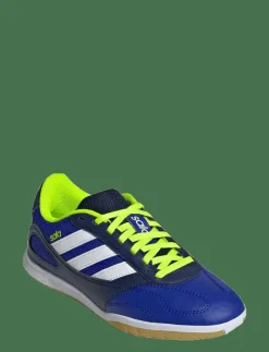 adidas Performance SUPER SALA III J - Fotbollsskor LUCBLU/FTWWHT/LUCLEM Hot