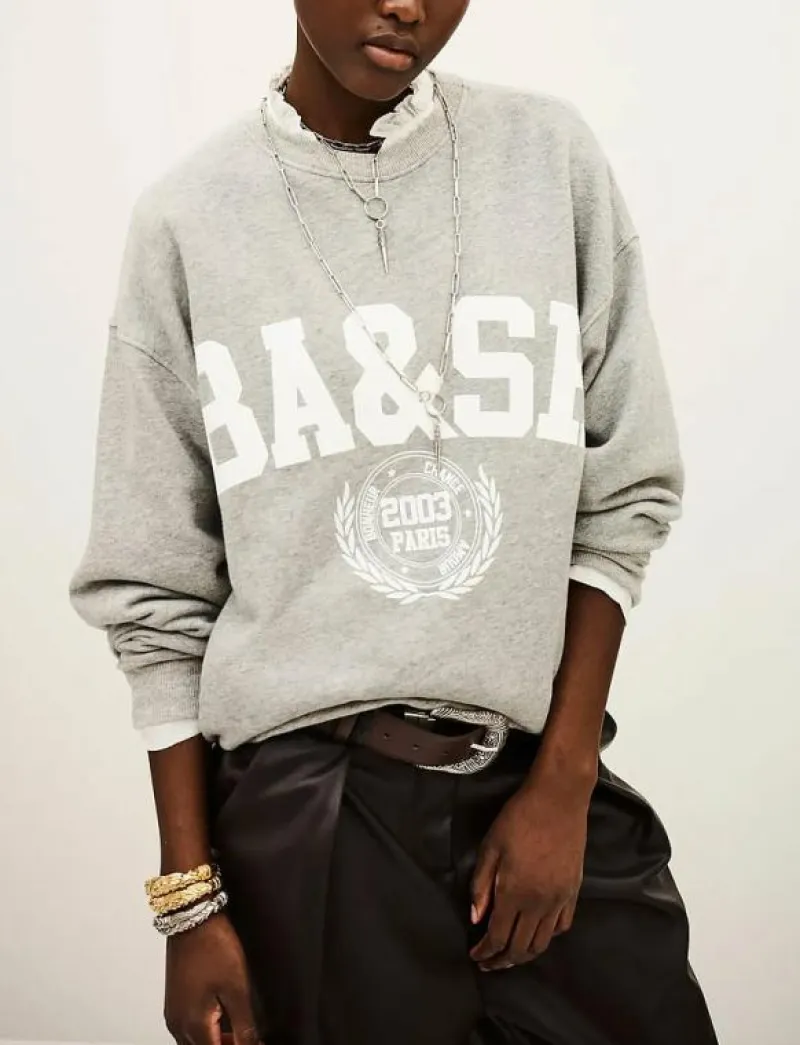 ba&sh SWEAT BENJAMIN - Sweatshirts GREY