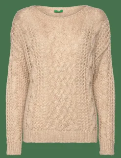 United Colors of Benetton SWEATER L/S - Stickat BEIGE Outlet