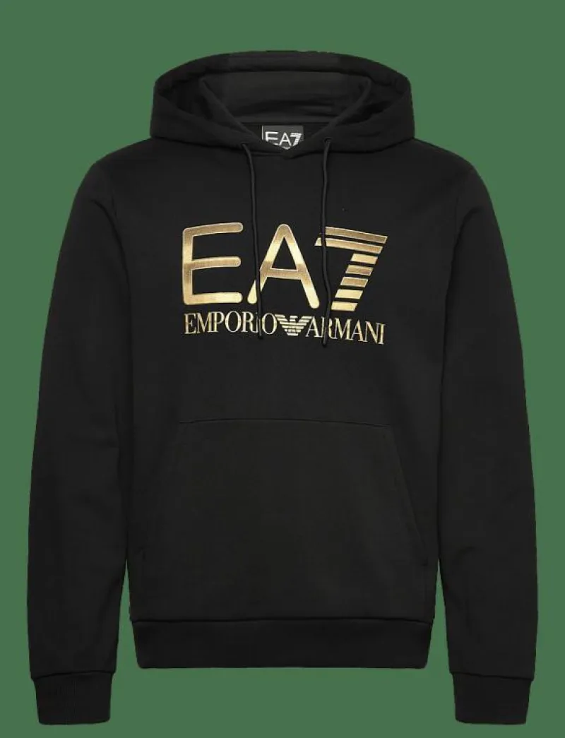 EA7 SWEATSHIRT - Hoodies BLACK Hot