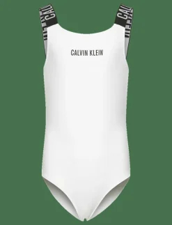 Calvin Klein SWIMSUIT - Baddräkt BRILLIANT WHITE Outlet