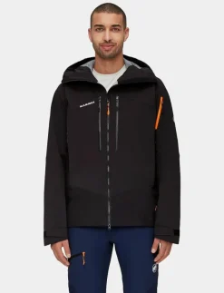 Mammut Taiss Pro HS Hooded Jacket Men - Skidjackor BLACK Clearance