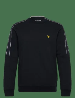 Lyle & Scott Sport Tape Crew Neck - Sweatshirts Z271 DARK NAVY Online