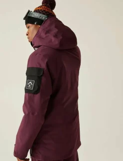 Dare2b T-Bar Overhead II Jacket - Anoraker FIG/BLACK Best