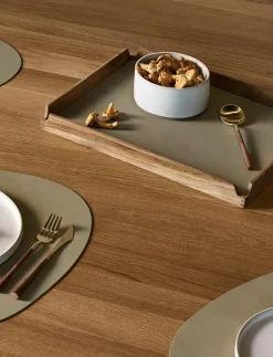 Teak Tray Square Airy - Brickor|LIND DNA Outlet