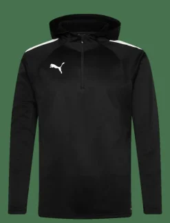 PUMA teamLIGA Training Fleece - Huvtröjor PUMA BLACK-PUMA WHITE Discount