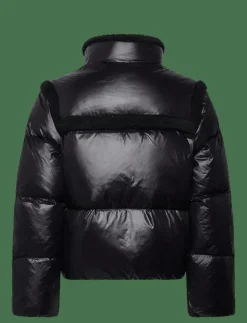 Ralph Lauren Kids Teddy Fleece–Trim Down Boxy Jacket - Dunjackor & fodrade jackor POLO BLACK Online