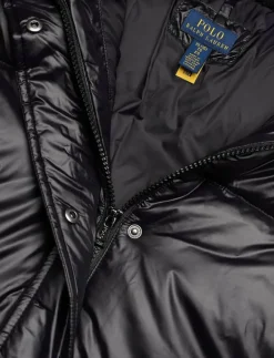 Ralph Lauren Kids Teddy Fleece–Trim Down Boxy Jacket - Dunjackor & fodrade jackor POLO BLACK Online