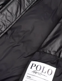 Ralph Lauren Kids Teddy Fleece–Trim Down Boxy Jacket - Dunjackor & fodrade jackor POLO BLACK Online