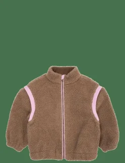 Copenhagen Colors TEDDY JACKET W. REMOVABLE SLEEVES - Jackor NATURAL/PINK COMB. Clearance