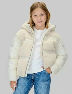 TEDDY SHINY PUFFER JACKET - Dunjackor & fodrade jackor|Calvin Klein Sale